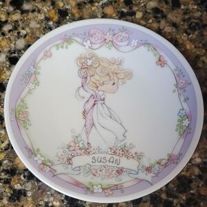 Precious Moments Susan Plate